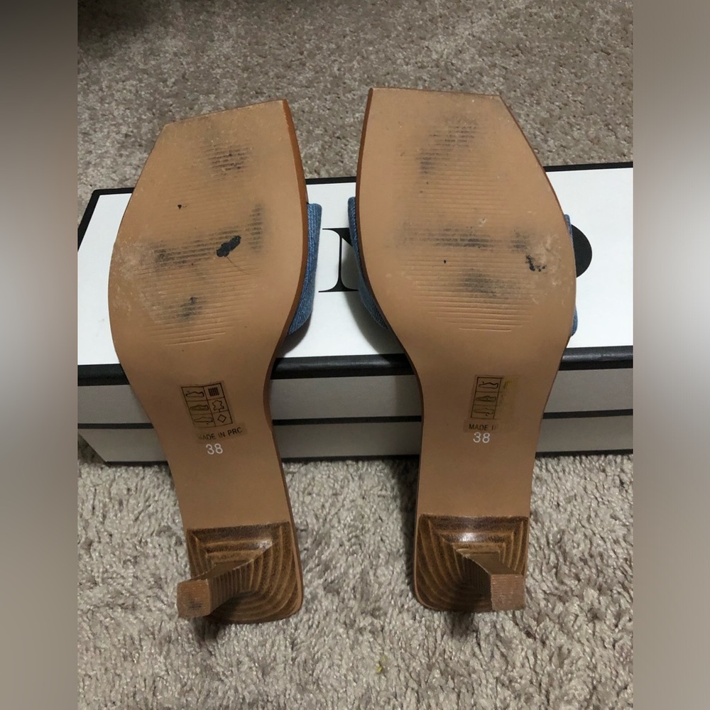 Senso denim sandals size 38 - Picture 5 of 9